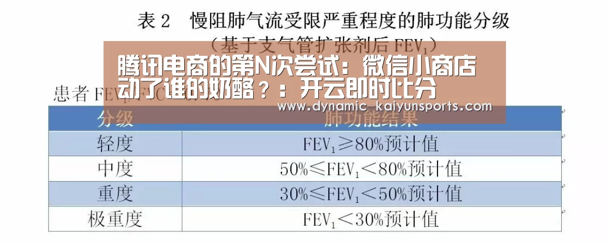 腾讯电商的第N次尝试:微信小商店动了谁的奶酪?:开云即时比分(图3) 腾讯电商的第N次尝试:微信小商店动了谁的奶酪?:开云即时比分(图3)