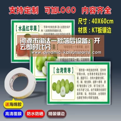 河源市淘汰一批落后设备:开云即时比分(图1) 开云官网