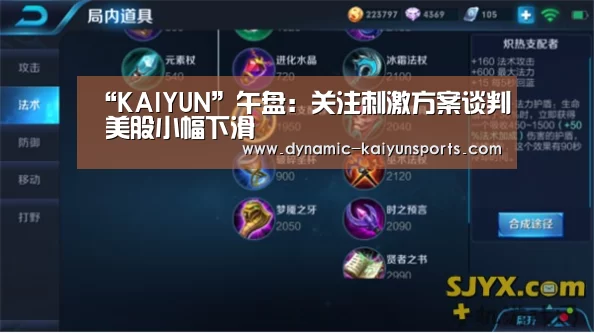 “KAIYUN”午盘:关注刺激方案谈判 美股小幅下滑(图3) 开云体育官网